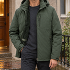 Men's Hooded Fleece Lined Jacket – Winter Jacket