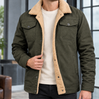 Men's Fleece Lined Jacket – Winter Jacket