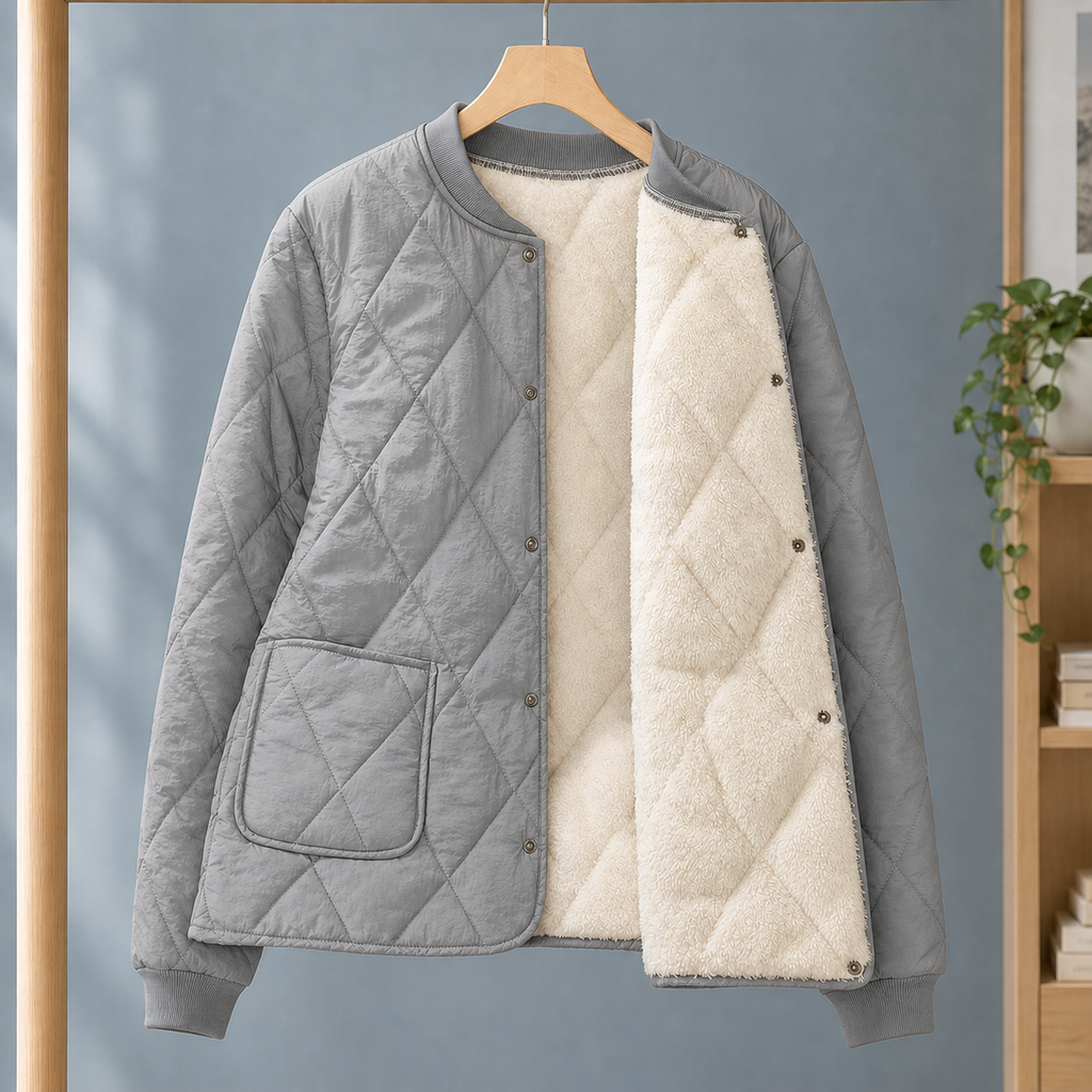 Men's Quilted Jacket – Padded Winter Jacket