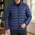 Men's Quilted Puffer Jacket – Winter Jacket