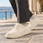 Men's Leather Look Derby Shoes – Smart Everyday Shoes