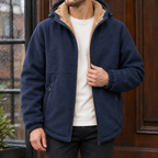 Men's Hooded Jacket – Padded Winter Jacket