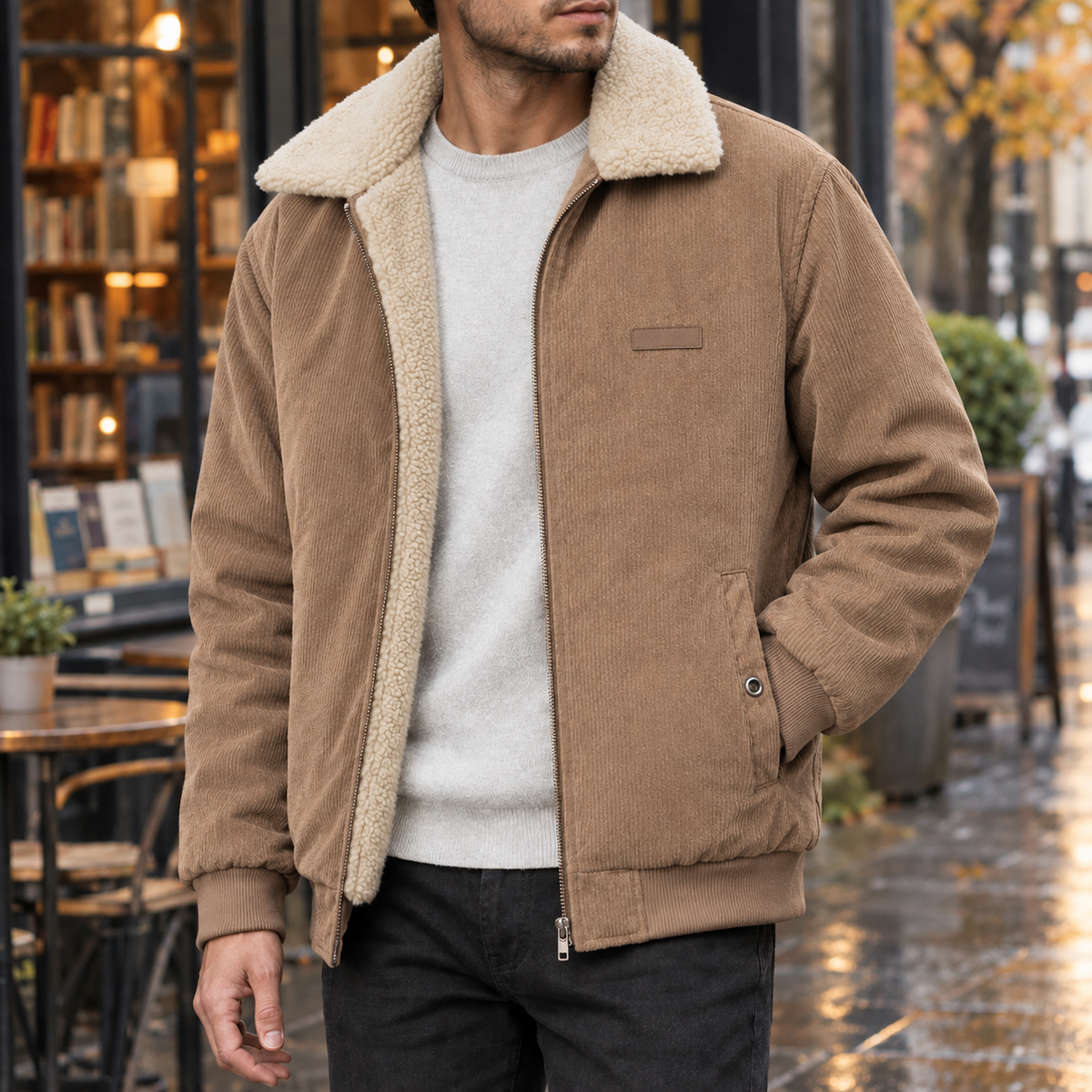 Men's Corduroy Jacket – Winter Overshirt