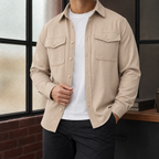 Men's Cotton Overshirt – Winter Shirt Jacket