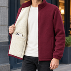 Men's Fleece Jacket – Plush Lined Winter Layer