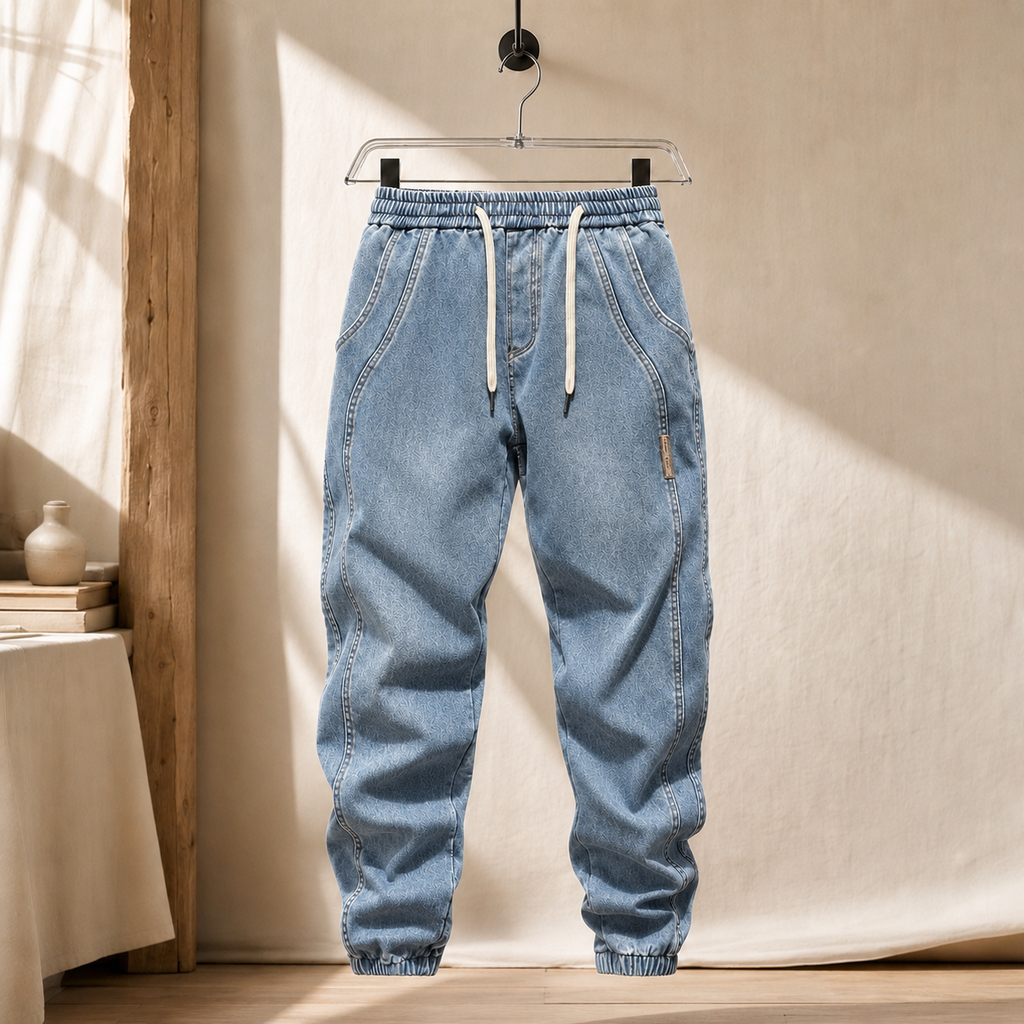 Men's Relaxed Jogger Bottoms – Drawstring Joggers