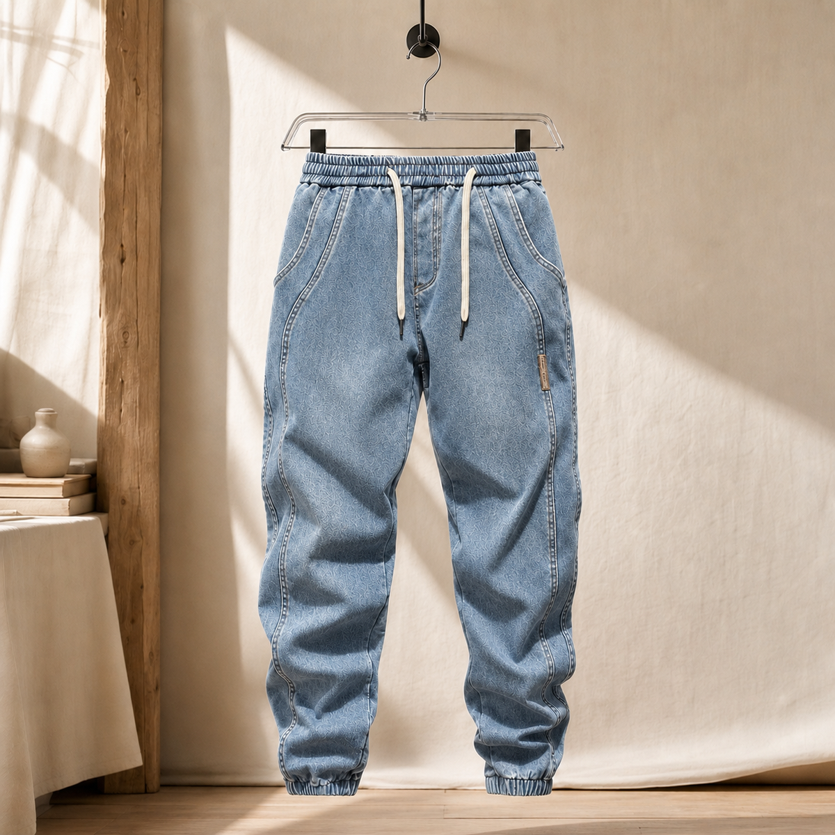 Men's Relaxed Jogger Bottoms – Drawstring Joggers