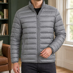 Men's Quilted Puffer Jacket – Winter Jacket