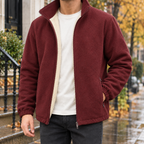 Men's Cashmere Fleece Lined Jacket – Winter Jacket