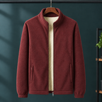 Men's Fleece Jacket – Full Zip Winter Jacket