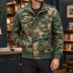 Men's Cotton Blend Utility Jacket – Winter Jacket