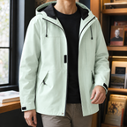 Men's Hooded Windbreaker Jacket – Winter Jacket