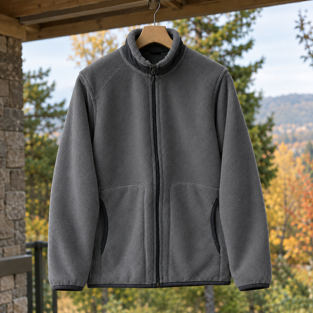 Men's Fleece Jacket – Soft Winter Layer