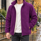 Men's Cashmere Fleece Lined Jacket – Winter Jacket