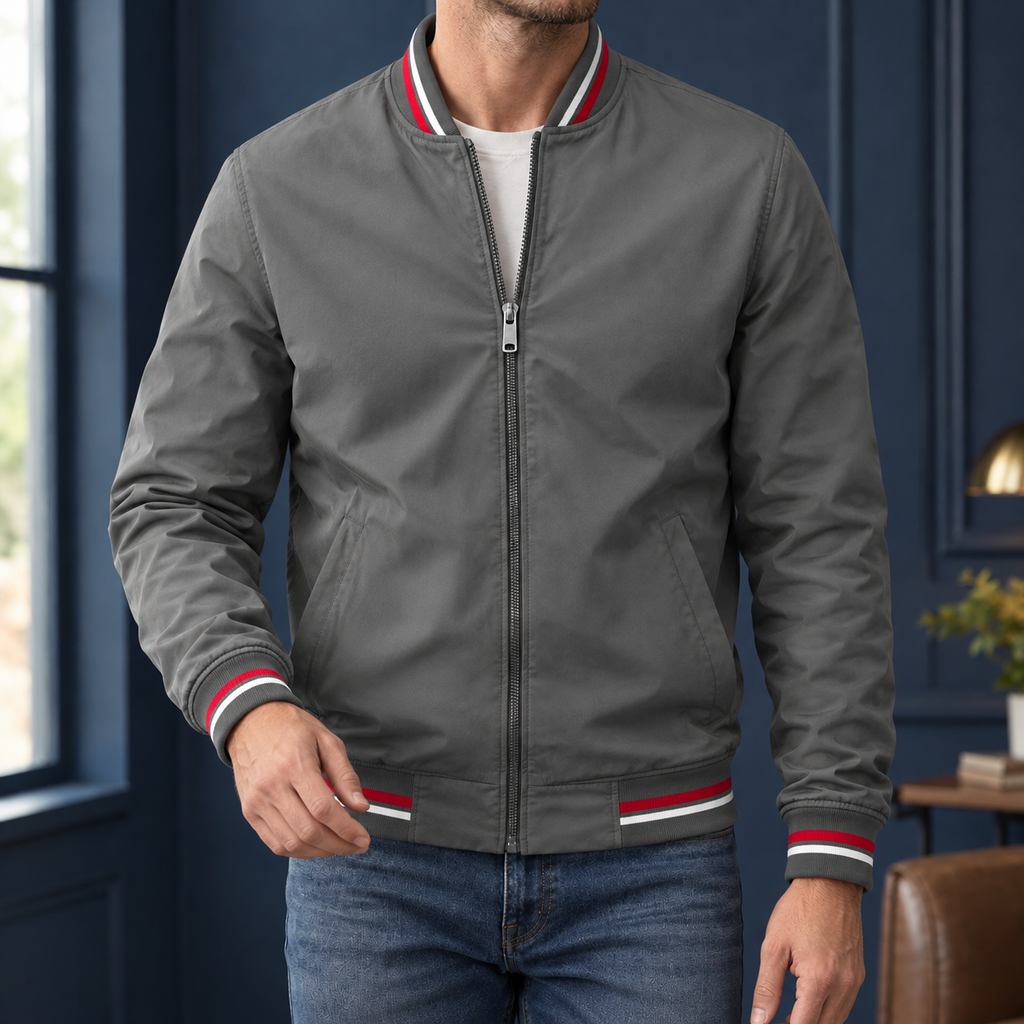 Men's Varsity Bomber Jacket – Winter Jacket