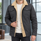 Men's Fleece Lined Jacket – Winter Jacket
