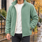 Men's Cashmere Fleece Lined Jacket – Winter Jacket